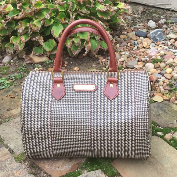 Polo Ralph Lauren Handbags - Polo Ralph Lauren Vintage Houndstooth Purse Medium